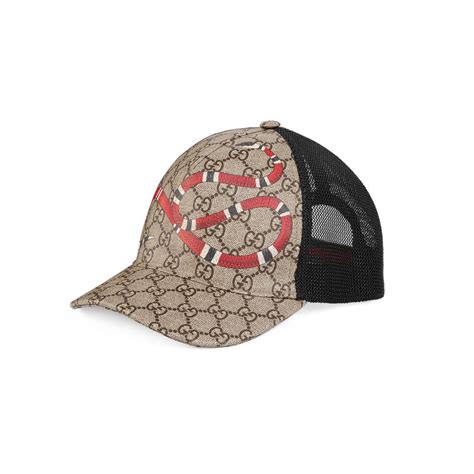 casquette Gucci imprime